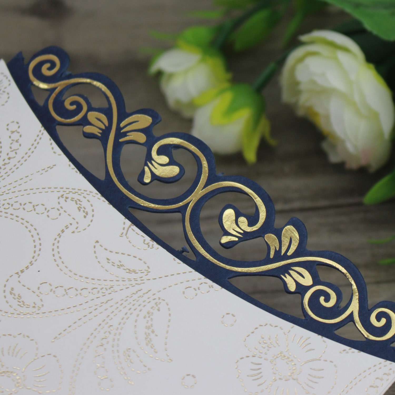Unique Printable Personalised Laser Cut Wedding Cards